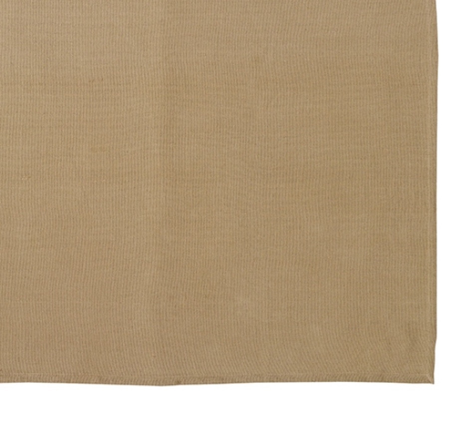 BURLAP NATURAL TABLE CLOTH TOPPER 40 X 40 IN COTTON WOVEN INTO BURLAP gallery