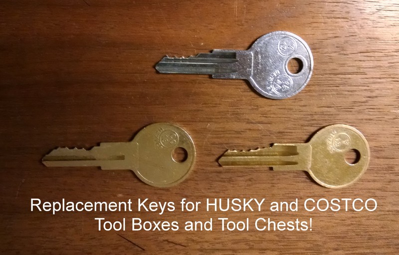 Hammerhead R601-R620 Key Replacement Hammerhead, Toolbox R601-R620 Tool box key gallery