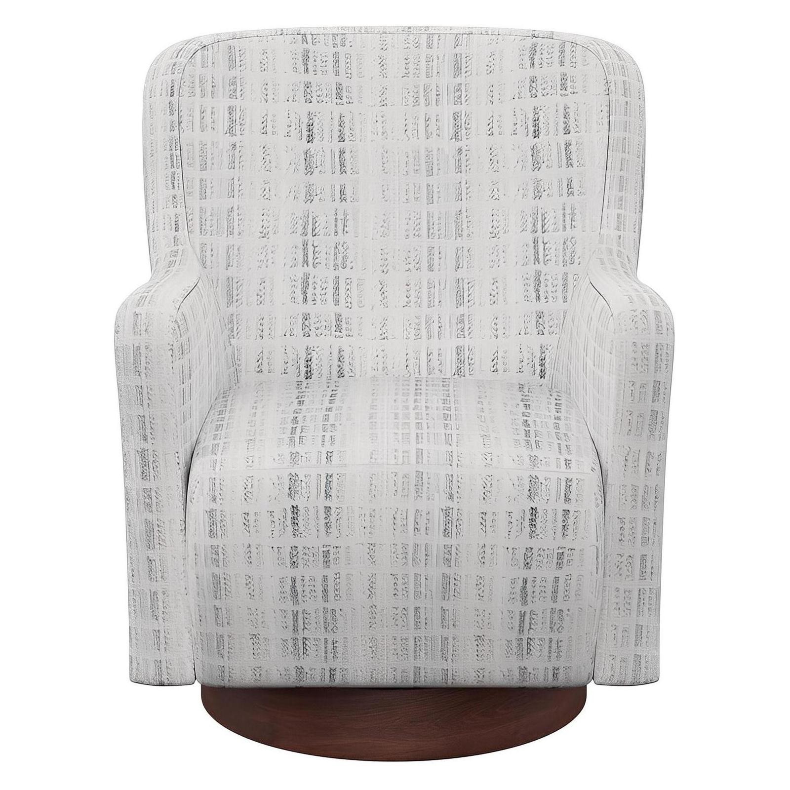 Mist Fabric Swivel Accent Chair (2-Pack) gallery