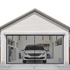 Magnetic Garage Door Screen for 2 Car 16x7FT, 16x7 Ft Black(Single Opening) gallery