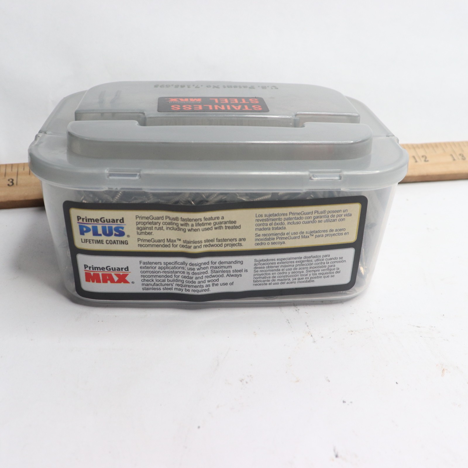 Grip Rite 4-Penny Ring Shank Common Patio Nail 1 Lb #12 x 1-1/2" MAXN64216 gallery