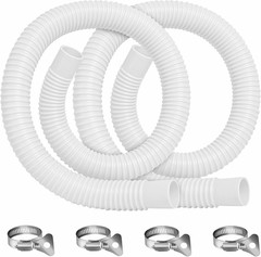 Replacement Pool Hoses for above Ground Pools, 4 Pack, 1-1/4″ Diameter X 59″ Len