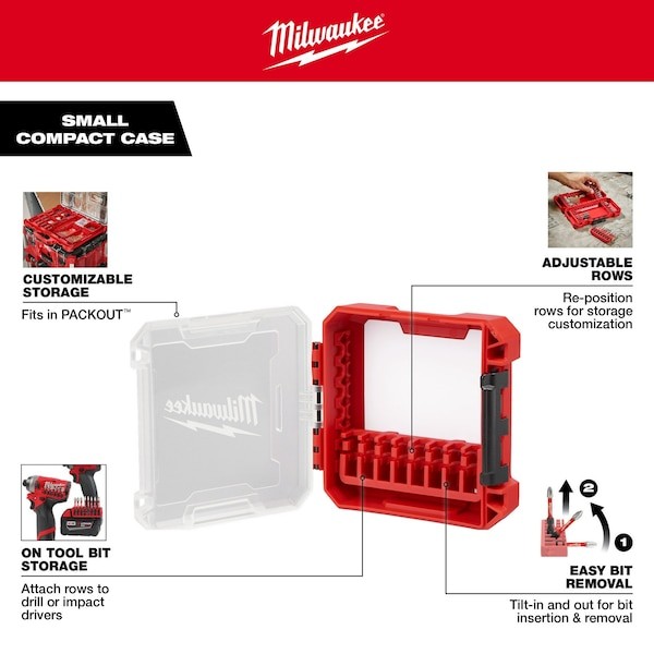 Milwaukee Tool 48-32-9930 Customizable Small Compact Case For Impact Driver gallery