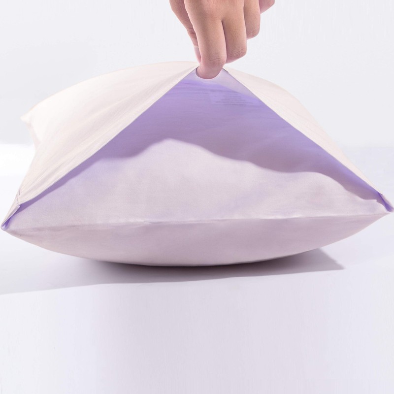NTBAY 500 Thread Count 100% Egyptian Cotton Queen Pillowcases, Super Soft and gallery