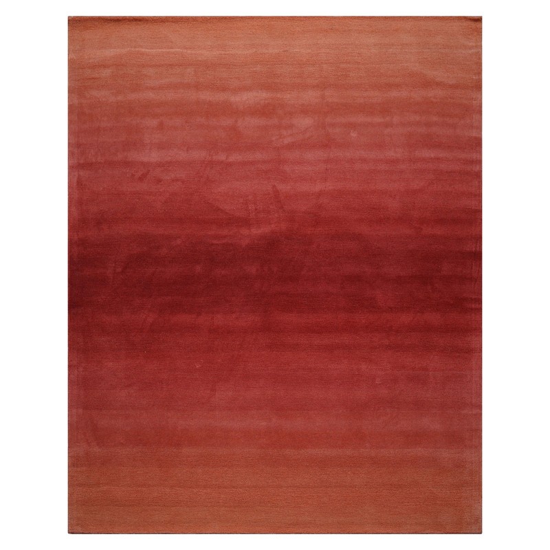 Multi Size Ombre Raspberry Contemporary Wool Hand TuftedArea Rug gallery