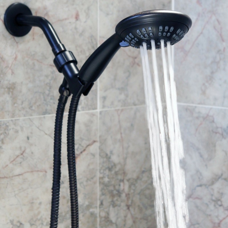 6 Function Handheld Shower Head Kit (Aqua Elegante) - Oil-Rubbed Bronze- 2.5 GPM gallery