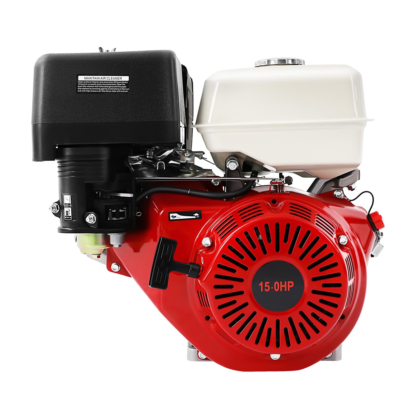 420 CC 15 Hp 4-stroke Gasoline Engine Horizontal Motor Cable Start 9700w gallery