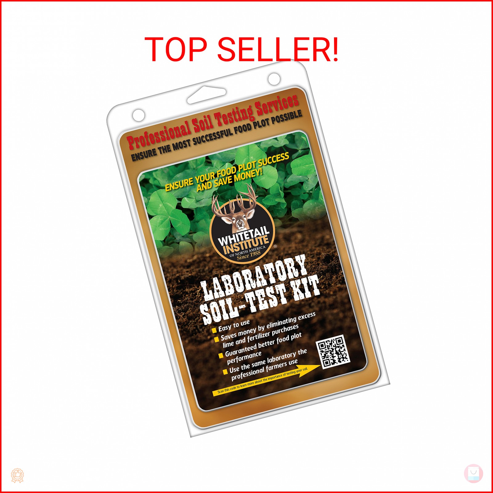 Whitetail Institute Laboratory Soil Test Kit, Ensures The Most Successful Deer F gallery