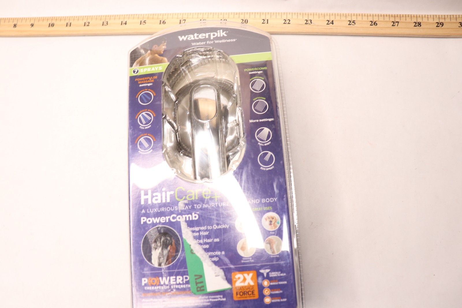 Waterpik 7-Spray Patterns w/1.8 GPM Wall Mount Adjustable Handheld Shower Head gallery