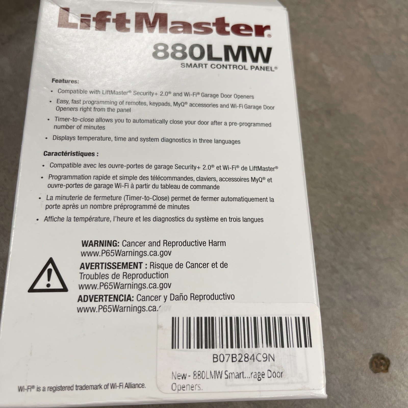 Liftmaster 880LMW Smart Control Panel New! gallery