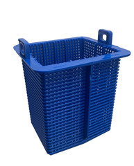 Super Pump Pool Pump Basket B-167, Blue W/Built-in Handles for Hayward SP-1600-M