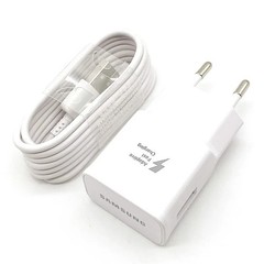 6FT Samsung Galaxy Charger Adaptive Fast Charging With USB Type C Cable White