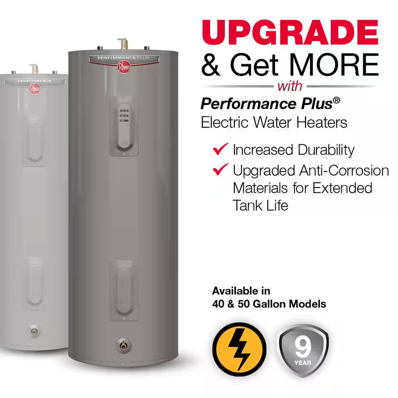 Performance 28 Gal. 3800-Watt Elements Short Electric Water Heater with 6-Year T gallery