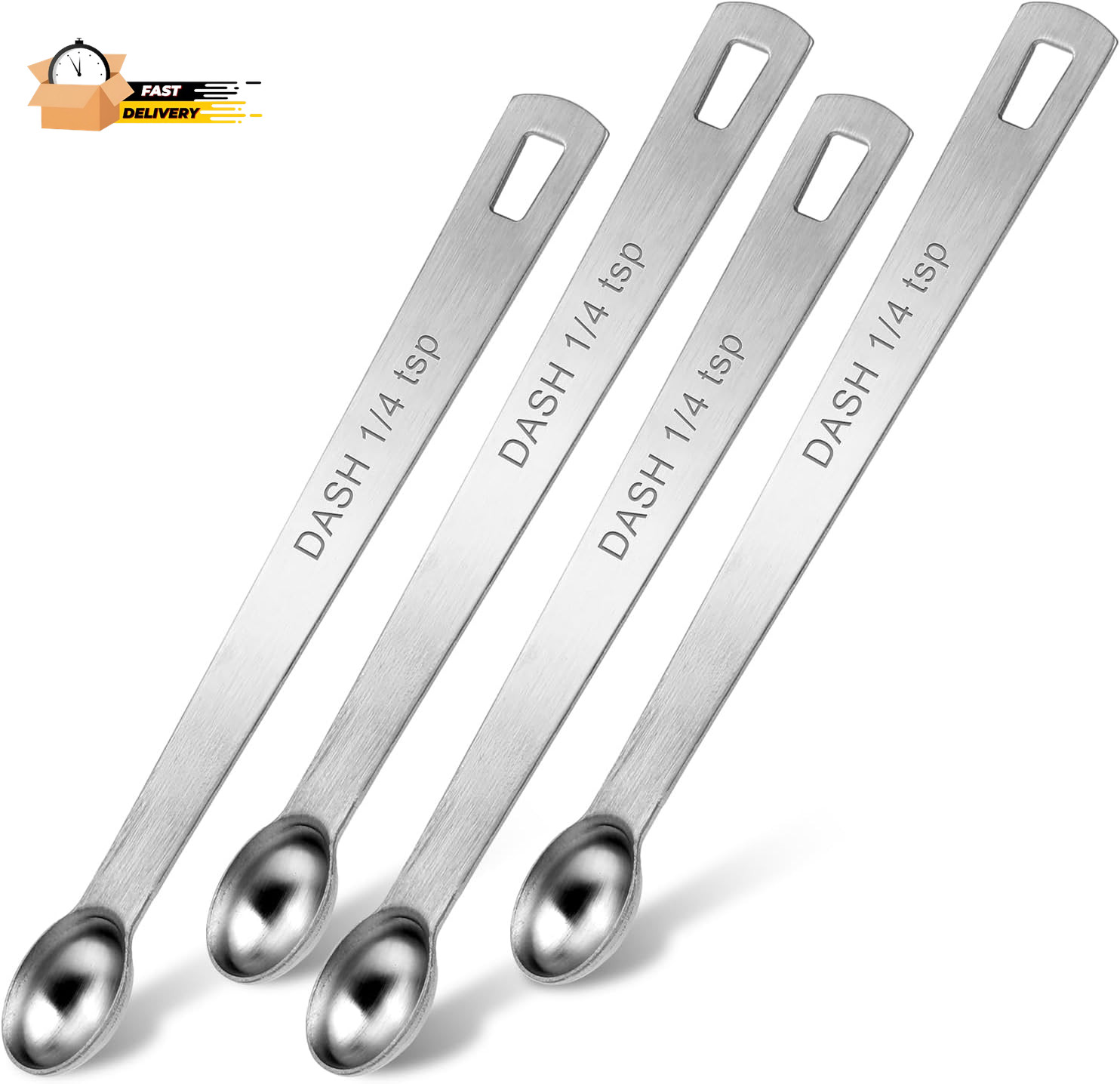 4 PCS Single Measuring Spoons, 1/4 Teaspoon(1/4 Tsp | 1.25 Ml | 1.25 C gallery