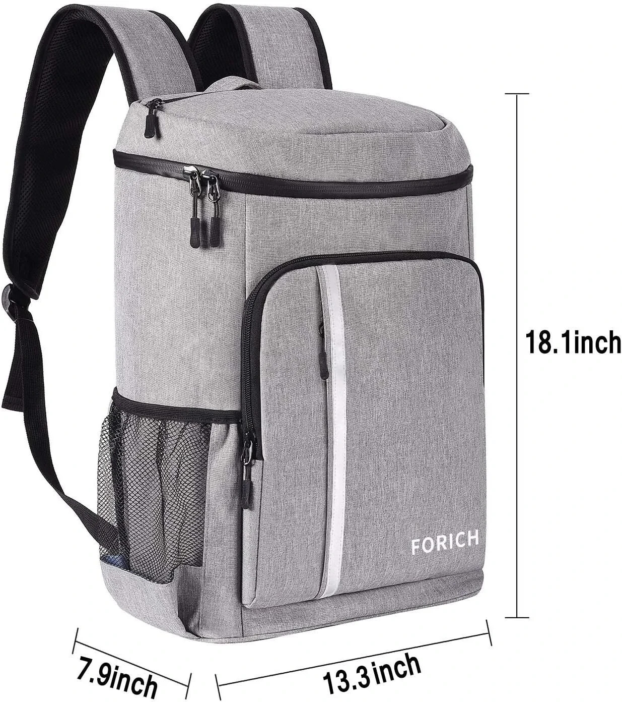 Lightweight Backpack with insulated cooler, leakproof 2