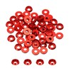 M3 Cone Cup Countersunk Washers,3mm/0.12" Aluminum for Screw RC,60PCS(Red) gallery