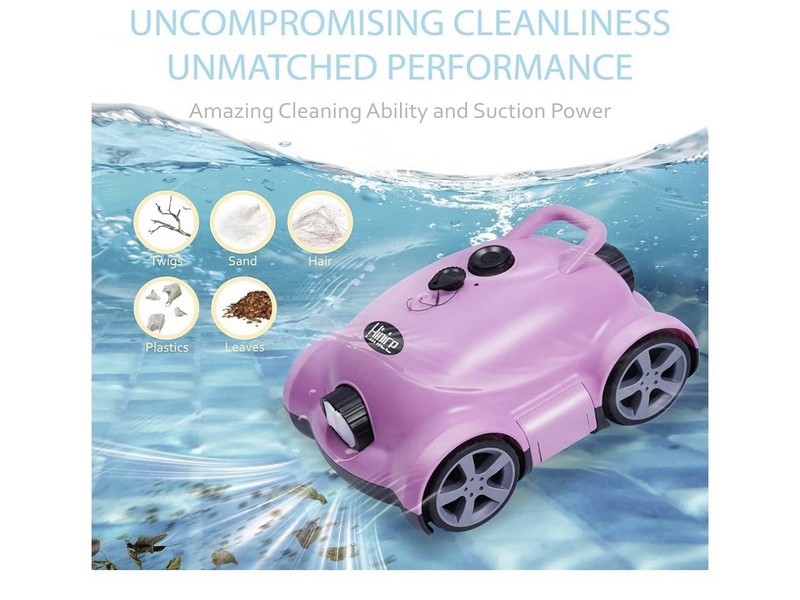 Cordless Robotic Pool Cleaner,Automatic Pool Vacuum Robot for In-Ground gallery
