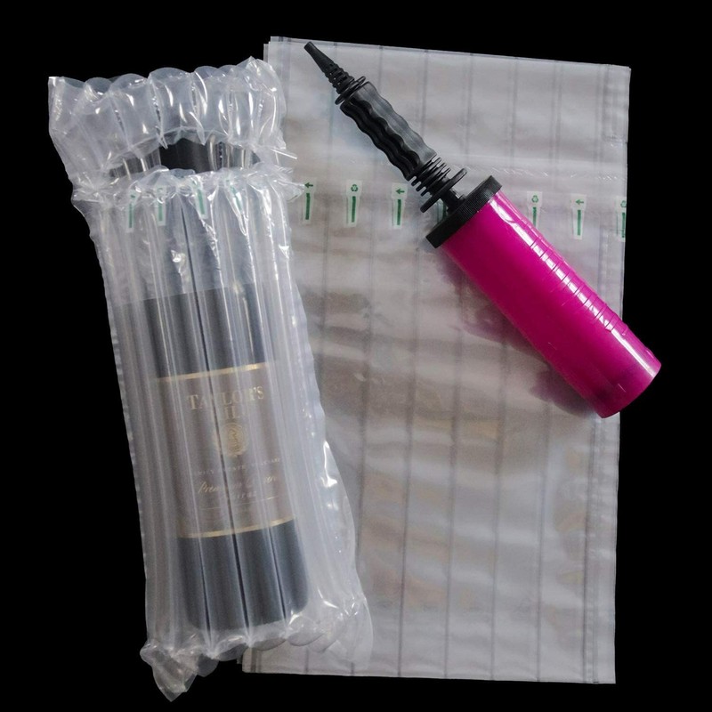 Wine Bottle Protector Bubble Cushion Wrap Sleeve Leak Proof Cushioning Wrap gallery