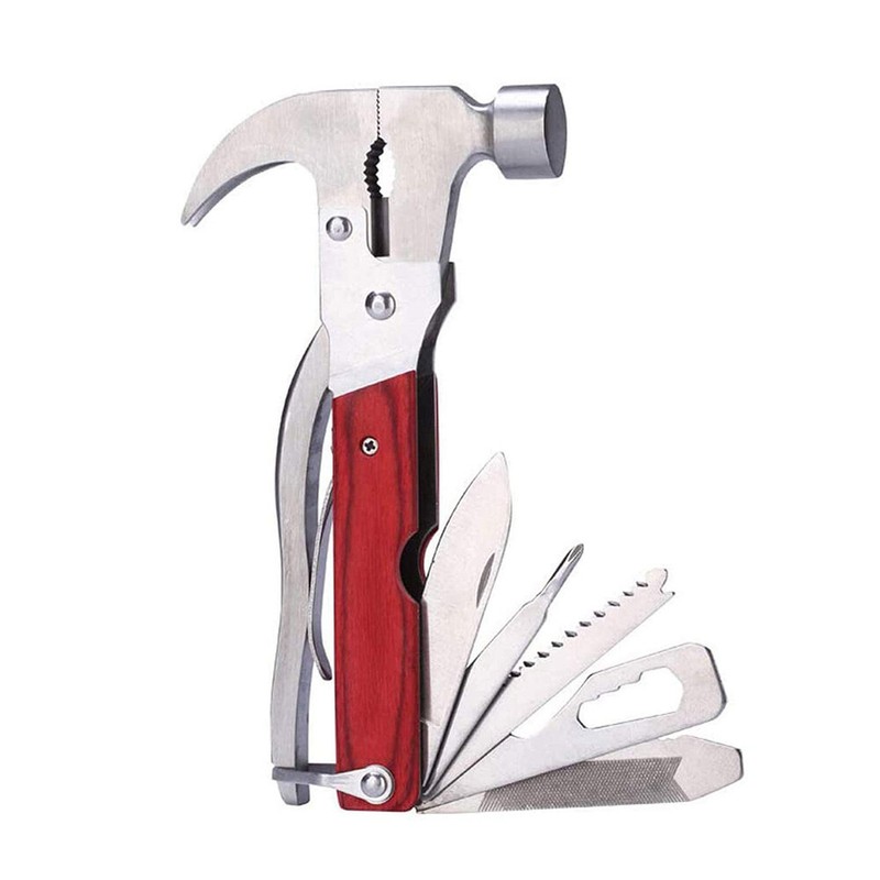 16in-1 Portable Multi-Functional Claw Hammer Tool For Vehicle Household Hiking gallery