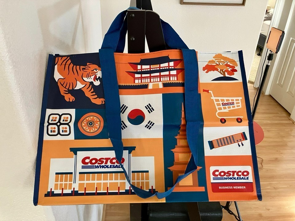 Costco Korea Reusable Large Shopping Bag - Brand New gallery