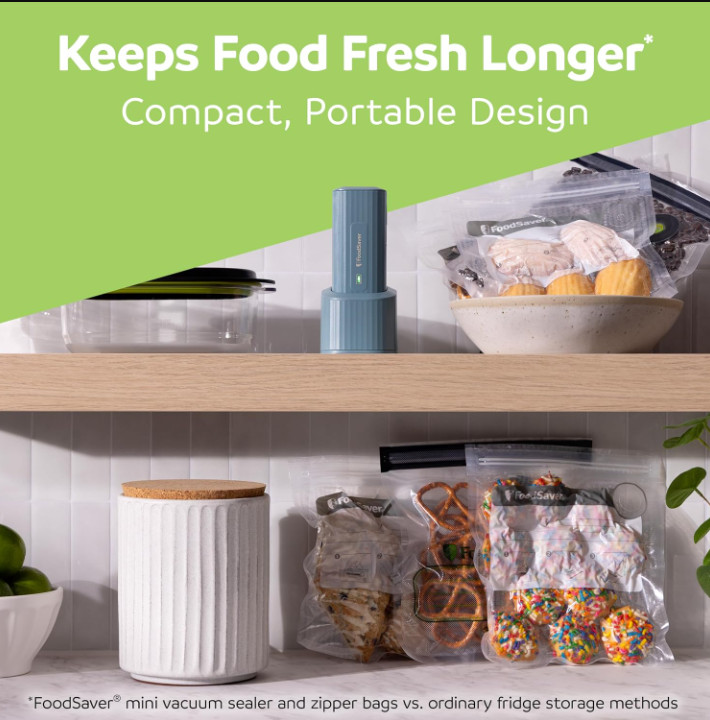 Handheld Vacuum Sealer Machine with Marinate Setting & Charging Dock gallery