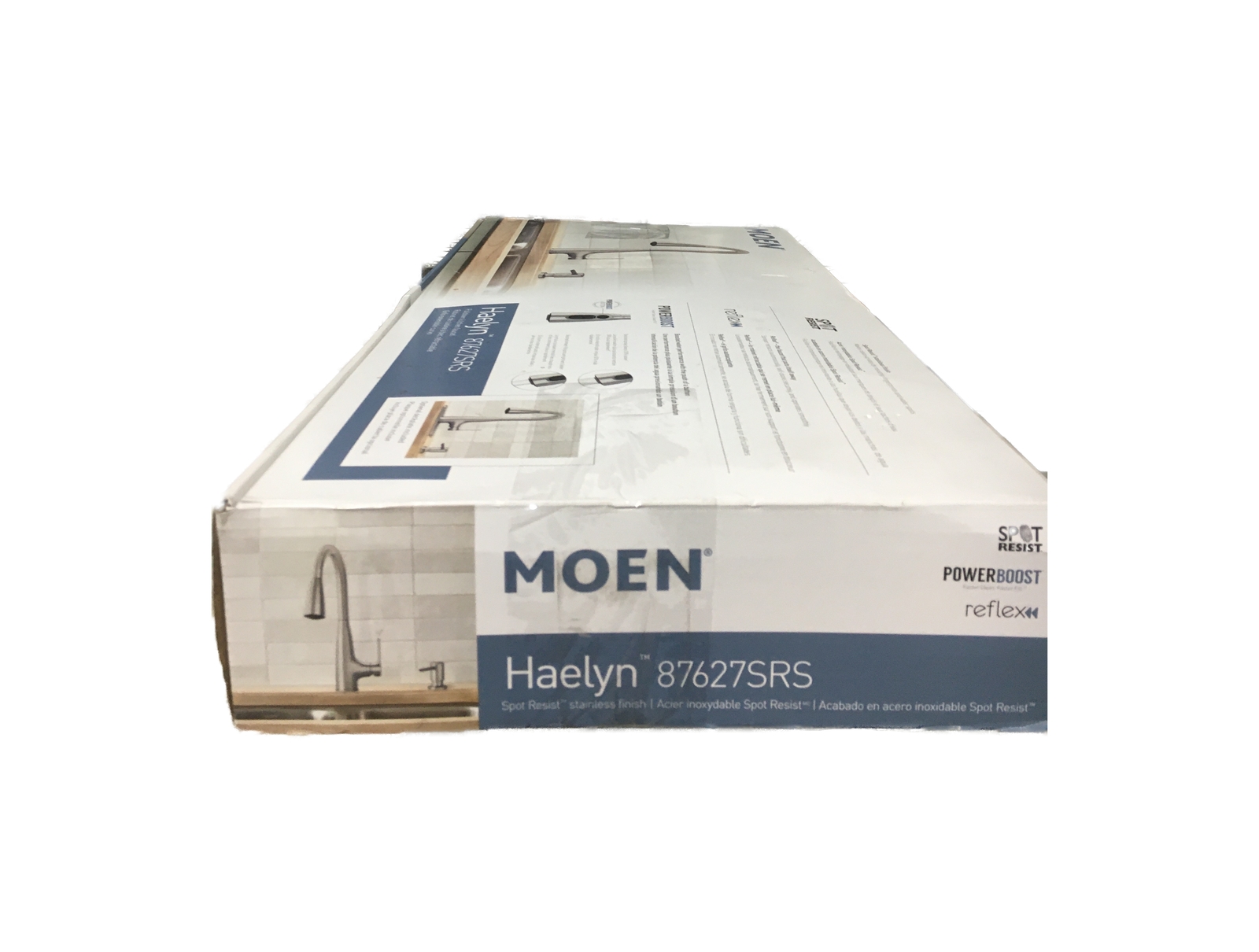 MOEN Haelyn Single-Handle Pull-Down Sprayer Kitchen Faucet Stainless gallery