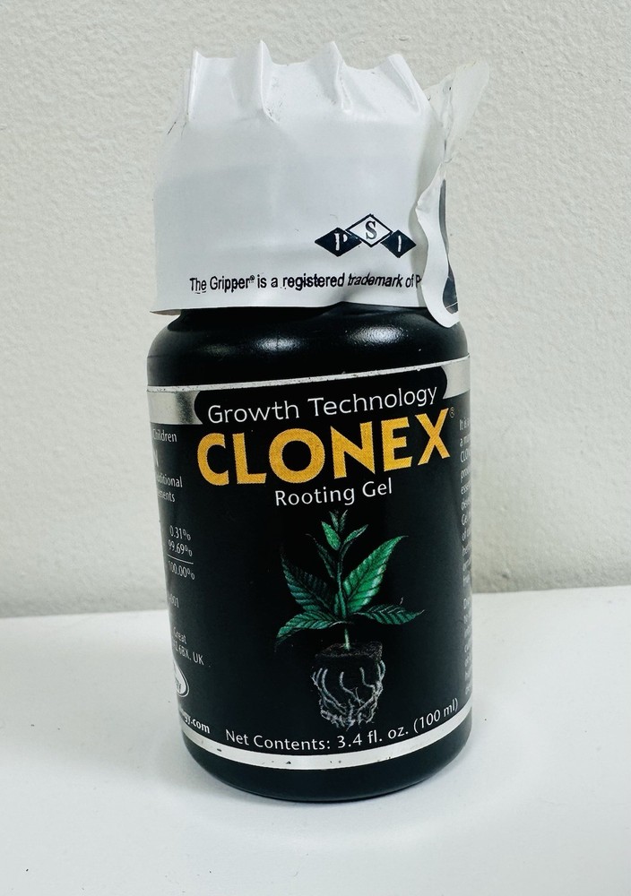 Clonex Gel 100ml Rooting Compound Clone Cutting 100ml. NEW Sealed