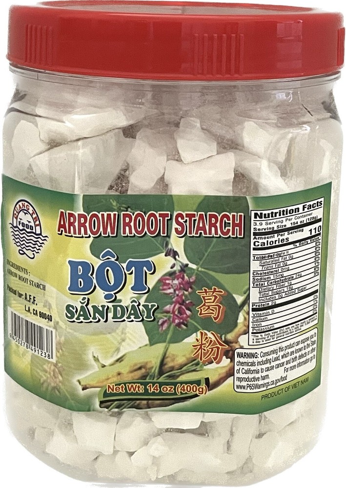 14oz Arrow Root Starch Chunks Flour Bot San Day by Quang Tri