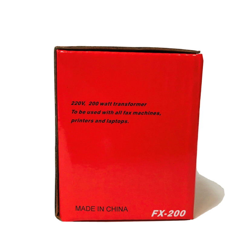 200 Watt 220 Volt Step Down Transformer 2 Round Pin EU 220V to 110V AC Converter gallery