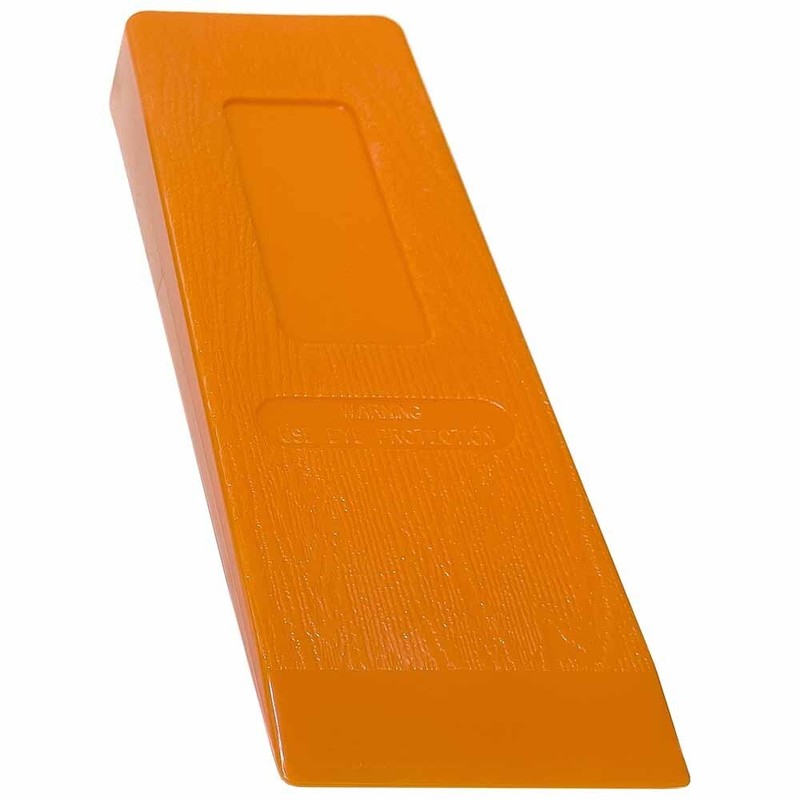 4 Pack 8" Tree Felling Wedge Logging Bucking Falling ABS Plastic (Orange) gallery