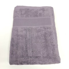 Lavender Grey Ralph Lauren Sanders Solid Bath Sheet 35″ X 66″ New 100% Cotton