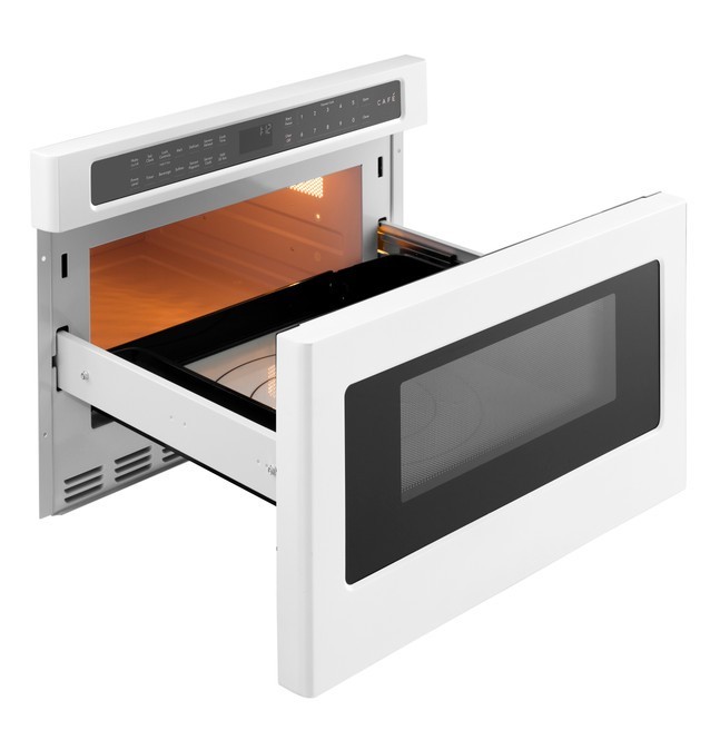 Cafe CWL112P4RW5 24" Built-In Microwave Drawer Oven MATTE WHITE New! gallery