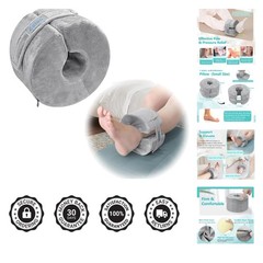 Adjustable Foot Support Pillow for Bed & Chair – Firm Foam for Surgery Recovery