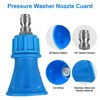 2× Pressure Washer Gun Nozzle 25° & 40° Spray 1/4" Quick Connect Patio Cleaning gallery