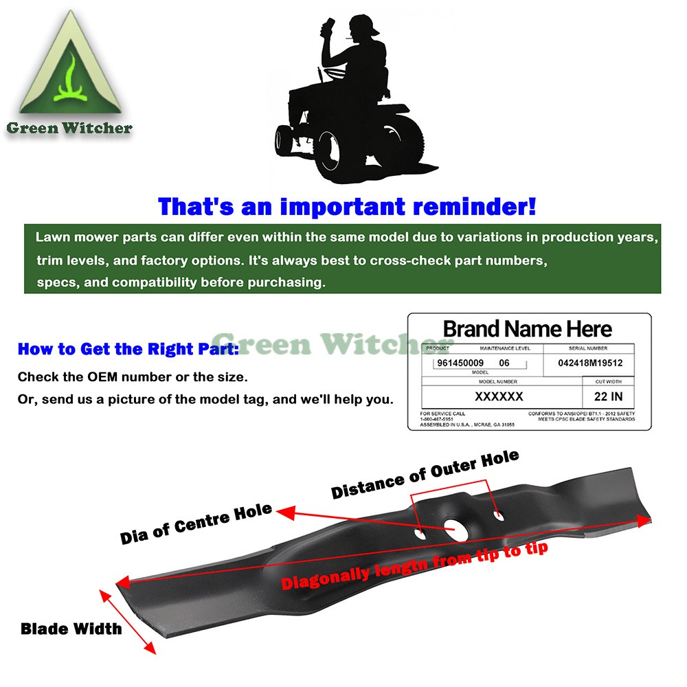 2X 2-in-1 Hi-Lift Blade For Yard Machines 13AM775S000 13AM775S200 13AM77SSA00 gallery