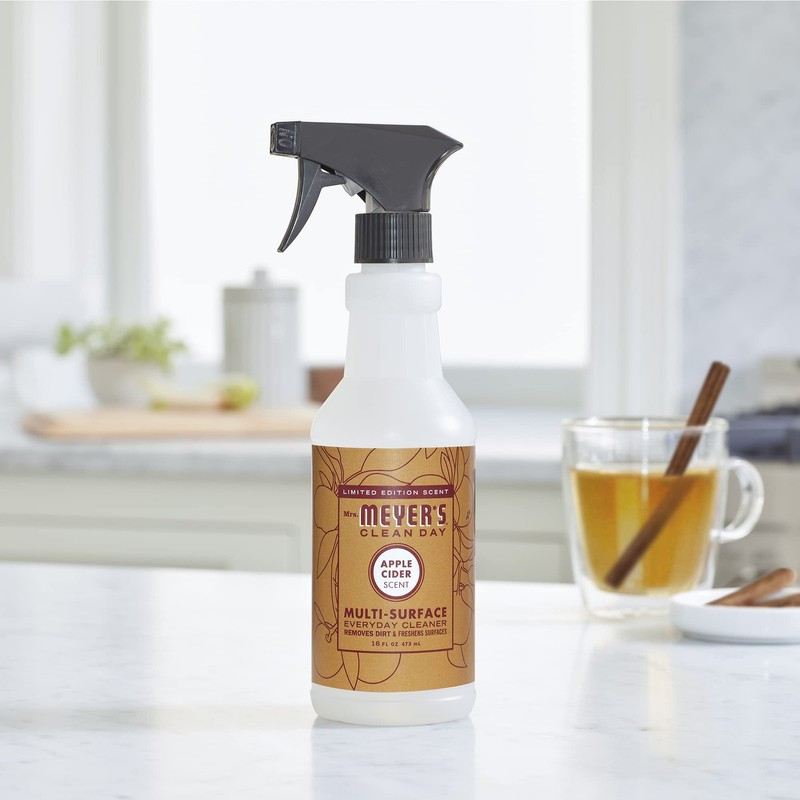 Mrs Meyer's Apple Cider Multi Surface Cleaner 16 Oz Fresh Scent Cruelty Free gallery
