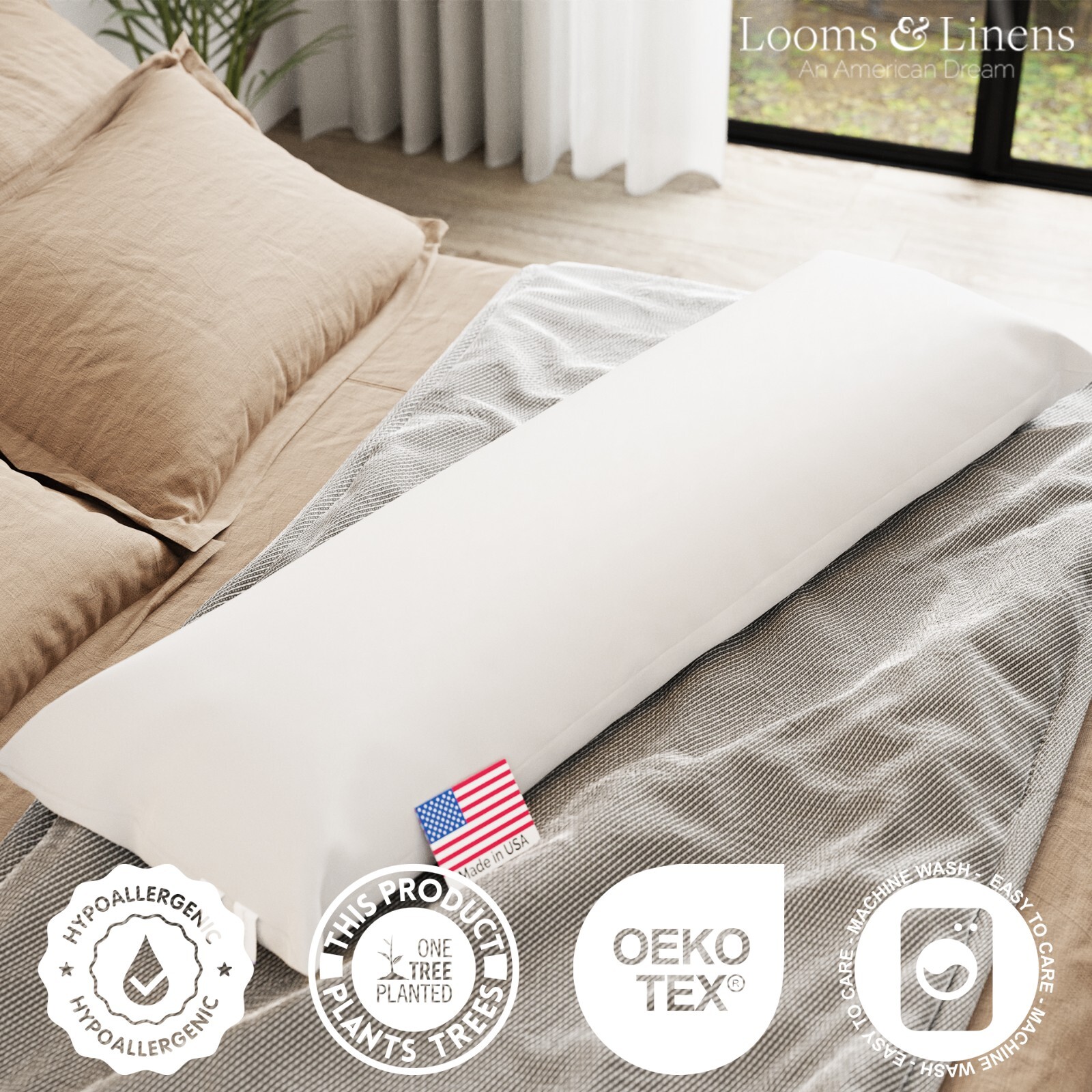 Dakimakura Pillow Full Body Pillow for Pregnant Women Adults Elderly Sleep USA gallery