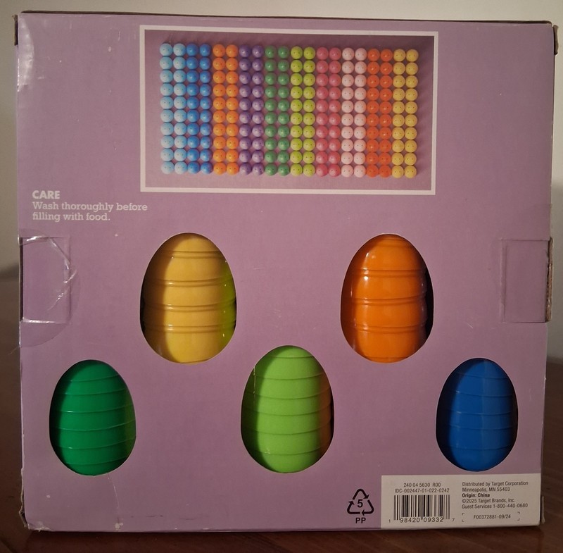 NEW Spritz Plastic Easter Eggs 200 Count 10 Different Colors Refillable BPA Free gallery