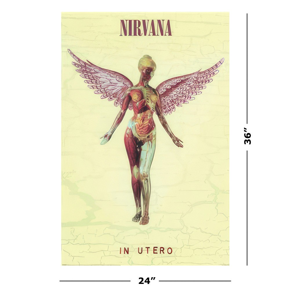 Nirvana - Music Poster (In Utero - Album Cover) (Size: 24" x 36") gallery