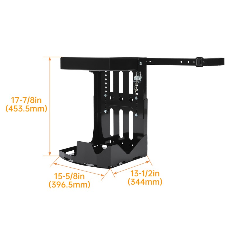 Adjustable Backpack Blower Sprayer Rack For Open & Enclosed Landscape Trailer gallery