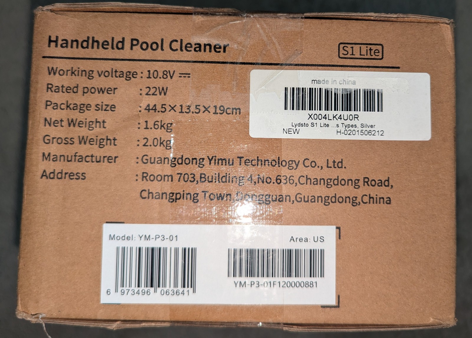 Lydsto S1 Lite Handheld Pool Spa Cleaner Cordless Vacuum IPX8 90min Runtime gallery
