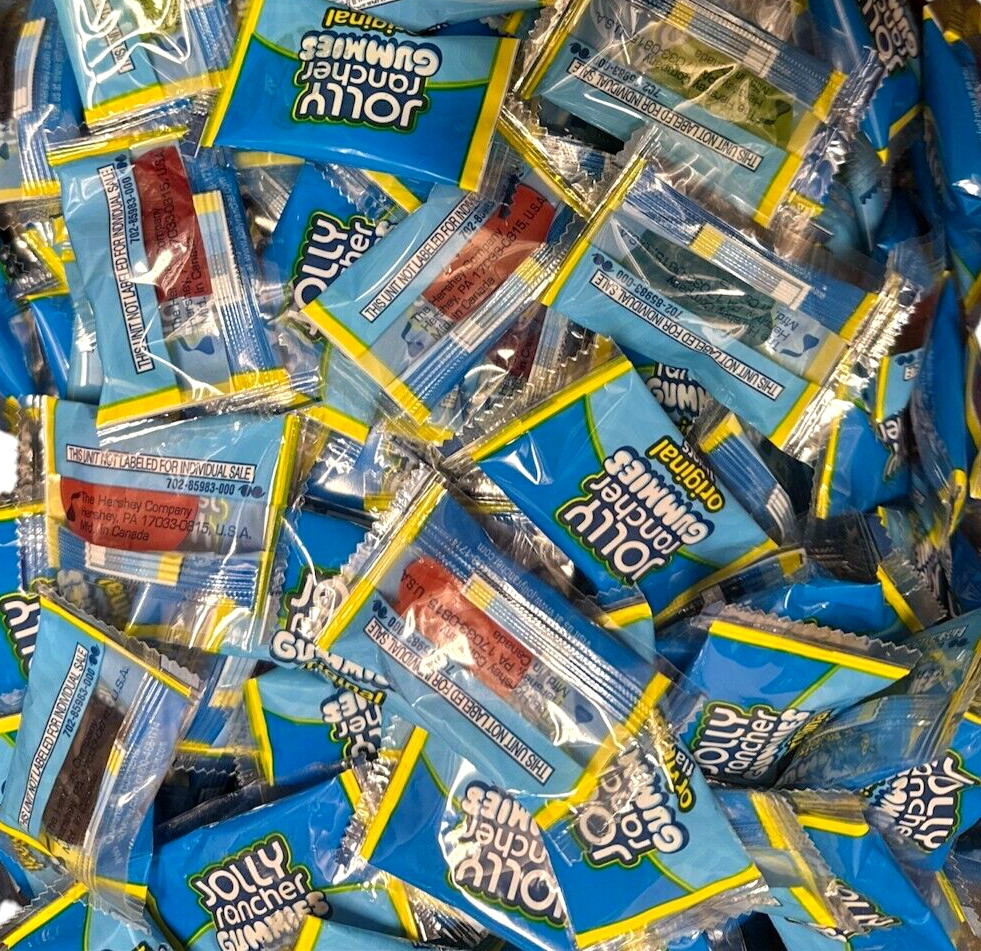 Jolly Rancher Gummies Assorted Fruit Flavored, Bulk Fun Size Candy (2 Pounds) gallery