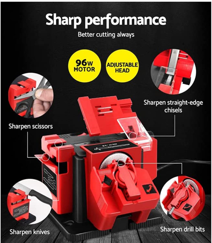 Universal Sharpening Station, Multifunctional Sharpener for Drill Knife Chisel gallery