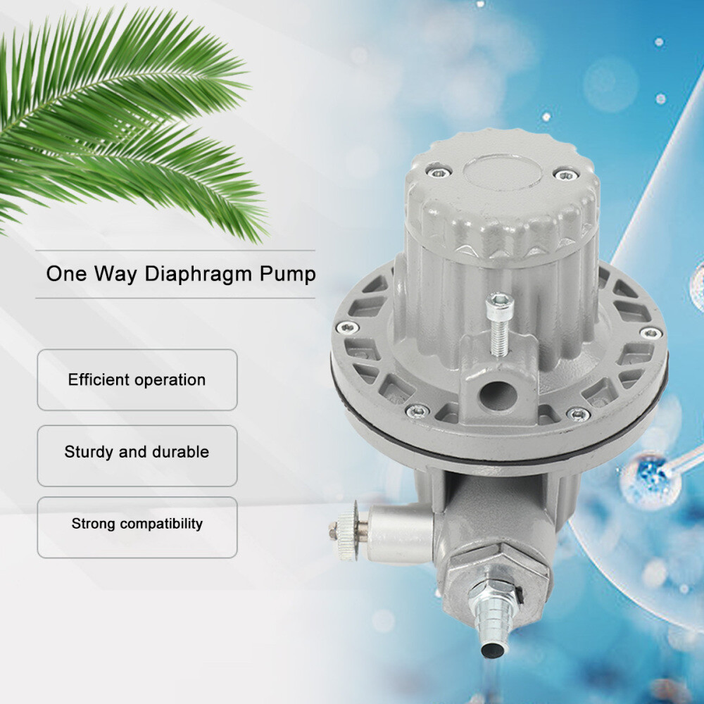 Min Pneumatic One-way Diaphragm Pump Corrosion-resistant Small,Suction lift: 2m gallery