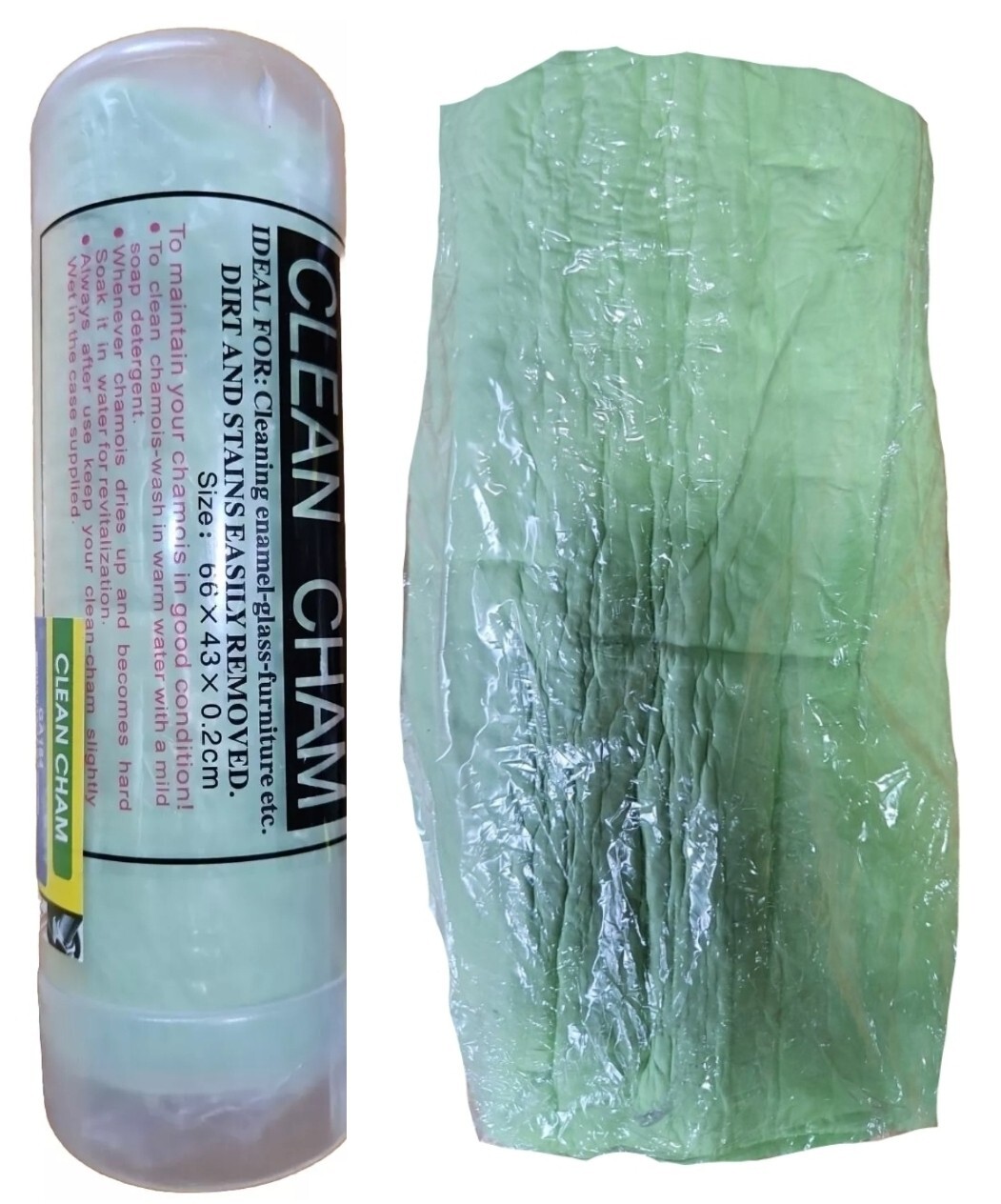 Clean Cham Synthetic Leather Towels 26 x 16 Drying Cleaning Car Boat Pet Chamois gallery