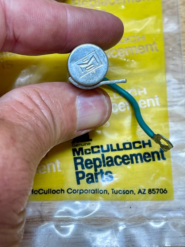 NOS OEM McCulloch Condenser/Points/Plug PN 90256 for Mini Macs (B 27) gallery