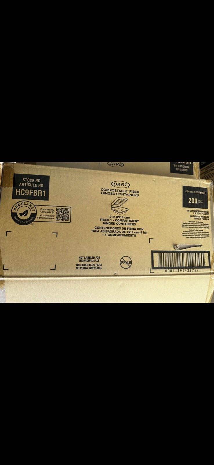 Dart Composable Fiber Hinged Containers 200 Count gallery