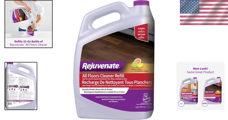 Rejuvenate High Performance All-Floors and Hardwood No Bucket Needed Floor Clean gallery