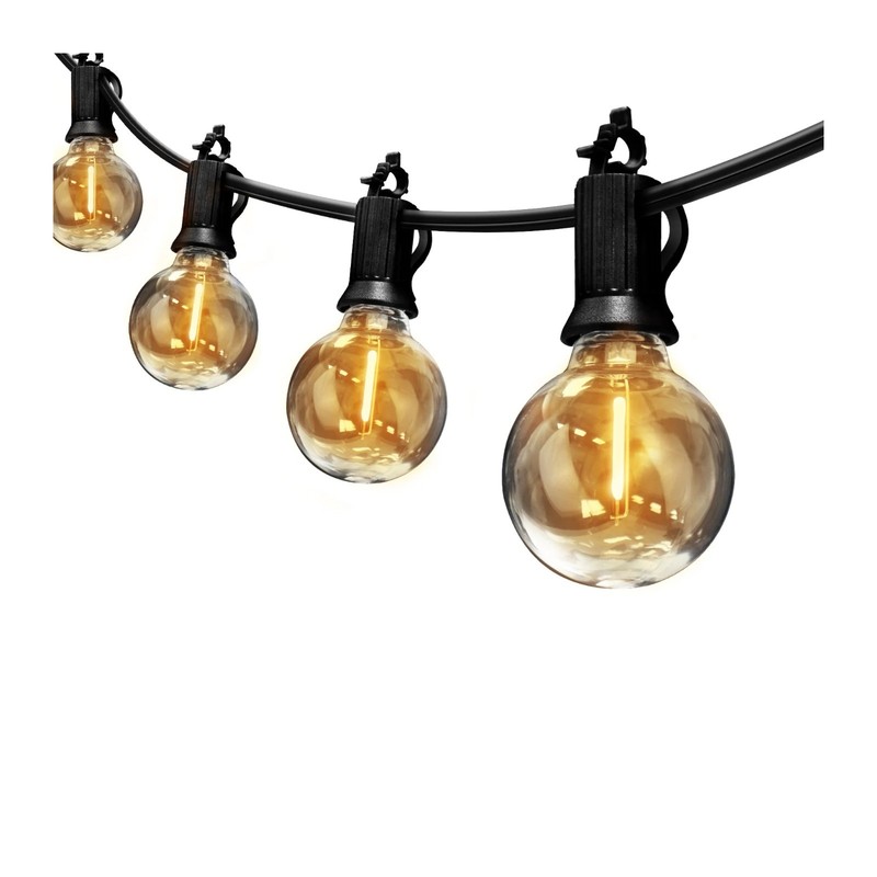 New Feit Electric 50' LED Cafe String Light, SL50-50/G12/FIL/RP 50 Bulbs 1806288 gallery