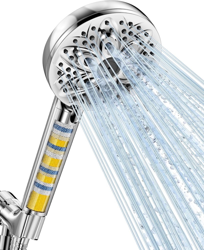 Original Modified HIGH FLOW SHOWER HEAD * 14 GPM Soft High Pressure * Acrylonitr